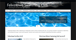 Desktop Screenshot of felixstowe-waves.com